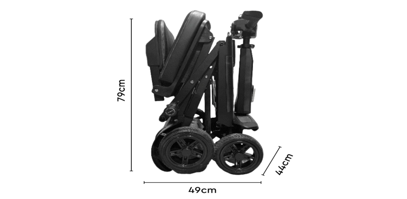 Αμαξίδιο Scooter Πτυσσόμενο Aegle - 4