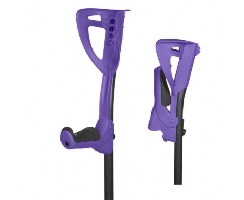 Βακτηρία Αγκώνος Με Πτυσσόμενη λαβή Ergotech Μαύρη - 3