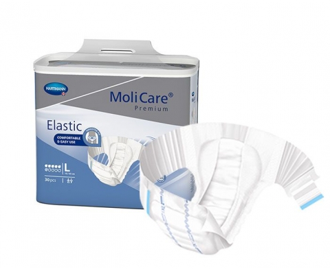 HARTMANN MoliCare® Premium Elastic πάνα σταγόνες 30τεμ large - 1