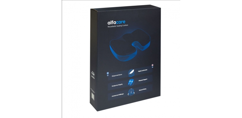 Μαξιλάρι Καθίσματος για Κόκκυγα με Memory Foam & Οπή 44x37x7cm - 3