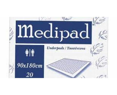 Υποσέντονο MEDI PAD 90x180cm 20τεμ - 1